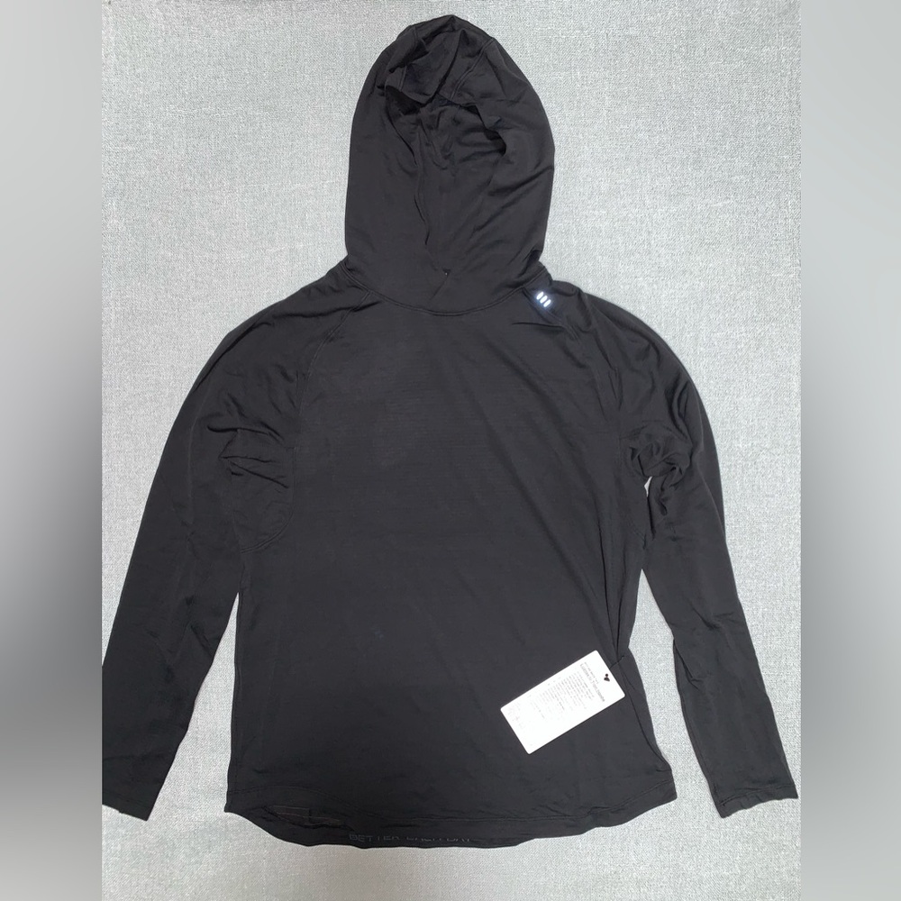 Lululemon NWT License to Train Hoodie M Black